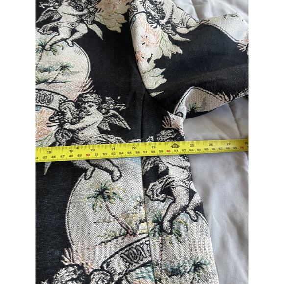 Rebel Vengeance All Over Print Cherubims Oasis Non Duco Dico Jacket Size Large - Picture 5 of 12